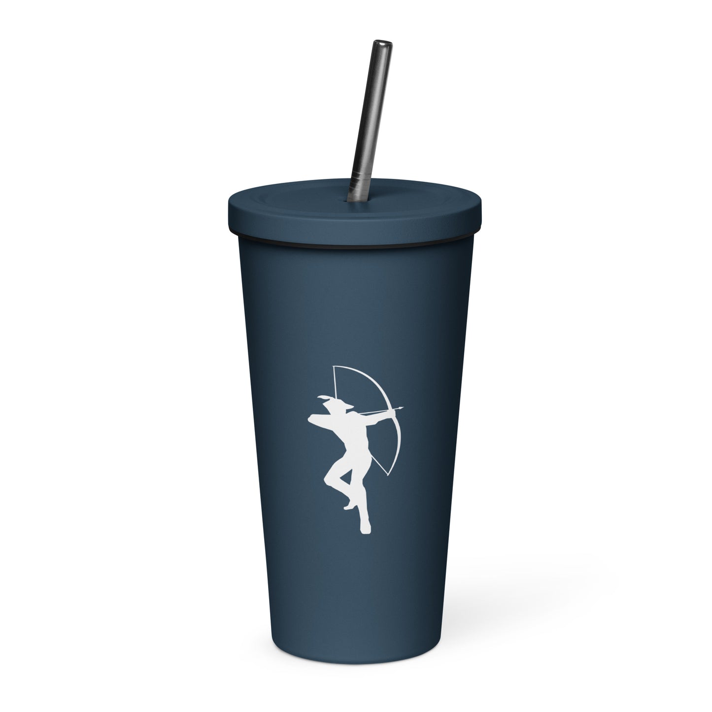 Insulated Tumbler With Straw