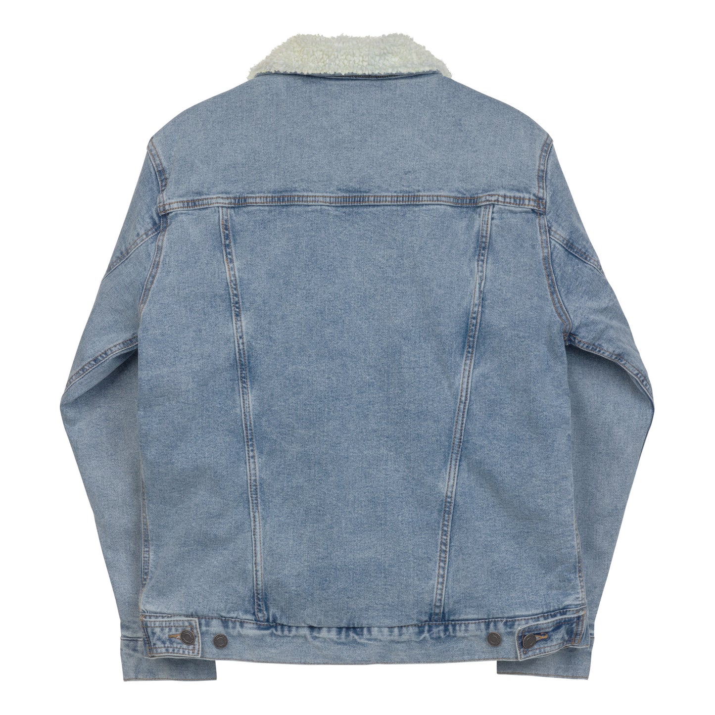 Unisex Sherpa Denim Jacket