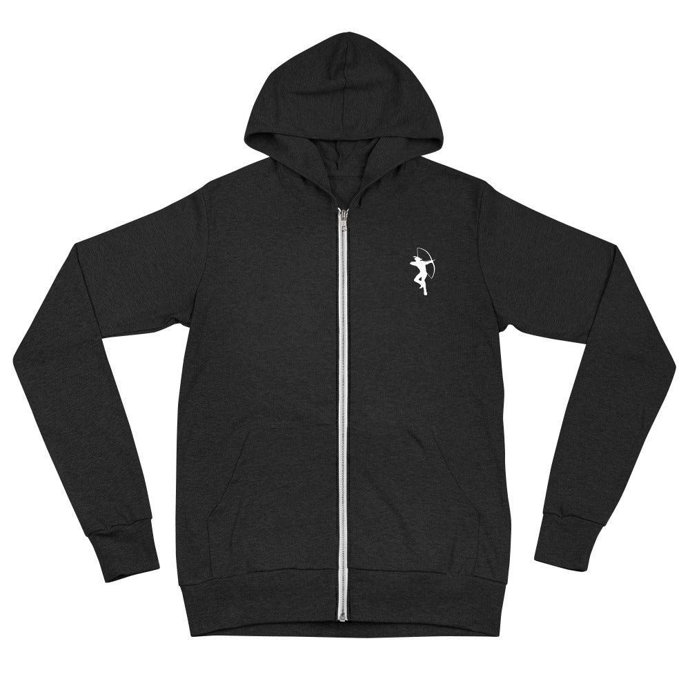 Unisex zip hoodie (runs small)