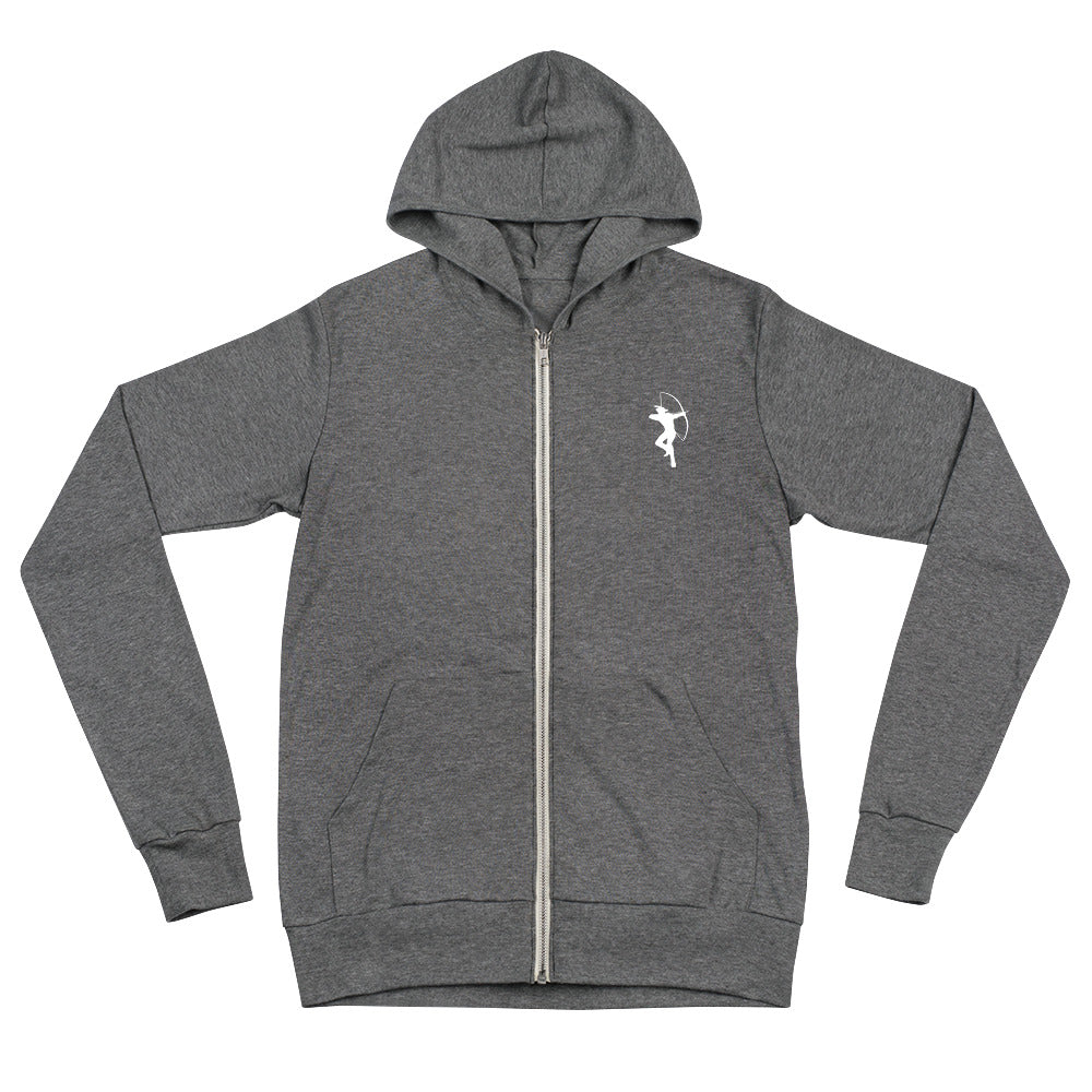 Unisex zip hoodie (runs small)